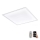 Eglo 79467 - Plafonnier à intensité variable POZZALLO LED/21W/230V 2700-6500K 45x45 cm blanc + télécommande