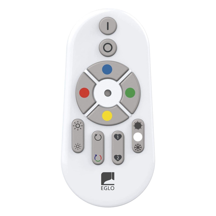 Eglo 79469 - Plafonnier à intensité variable POZZALLO LED/21W/230V 2700-6500K blanc + Télécommande