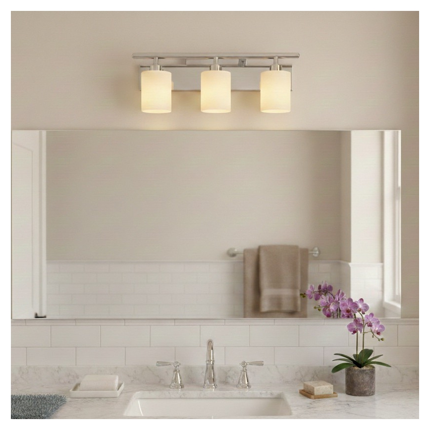 Eglo 79518 - Applique murale LED TIMOTEO pour salle de bains 3xG9/3W/230V IP44