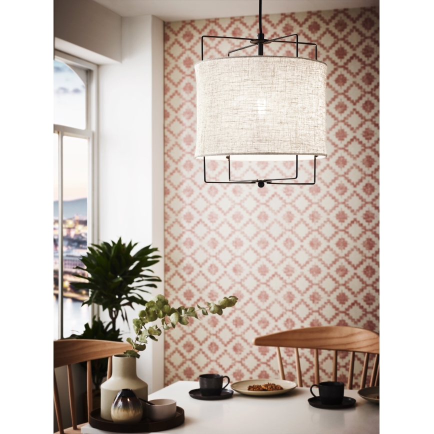 Eglo 79644 - Suspension filaire BRIDEKIRK 1xE27/40W/230V