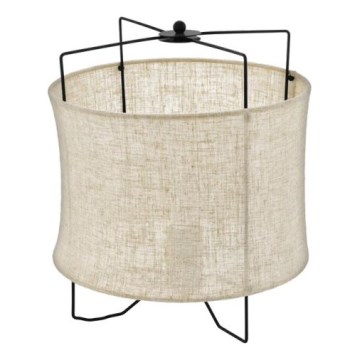 Eglo 79645 - Lampe de table BRIDEKIRK 1xE27/40W/230V beige