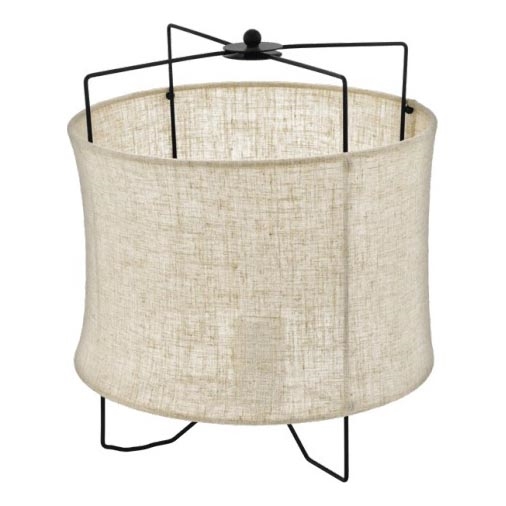 Eglo 79645 - Lampe de table BRIDEKIRK 1xE27/40W/230V beige
