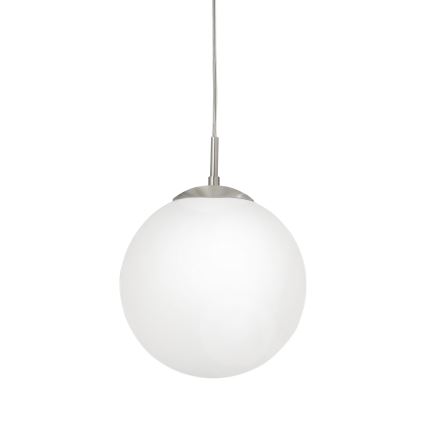 EGLO - Suspension filaire 1xE27/60W/230V d. 25 cm blanc