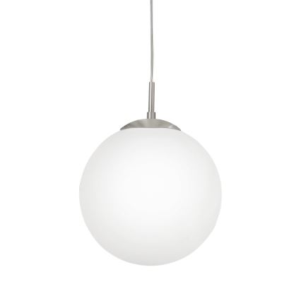 EGLO - Suspension filaire 1xE27/60W/230V d. 30 cm blanc