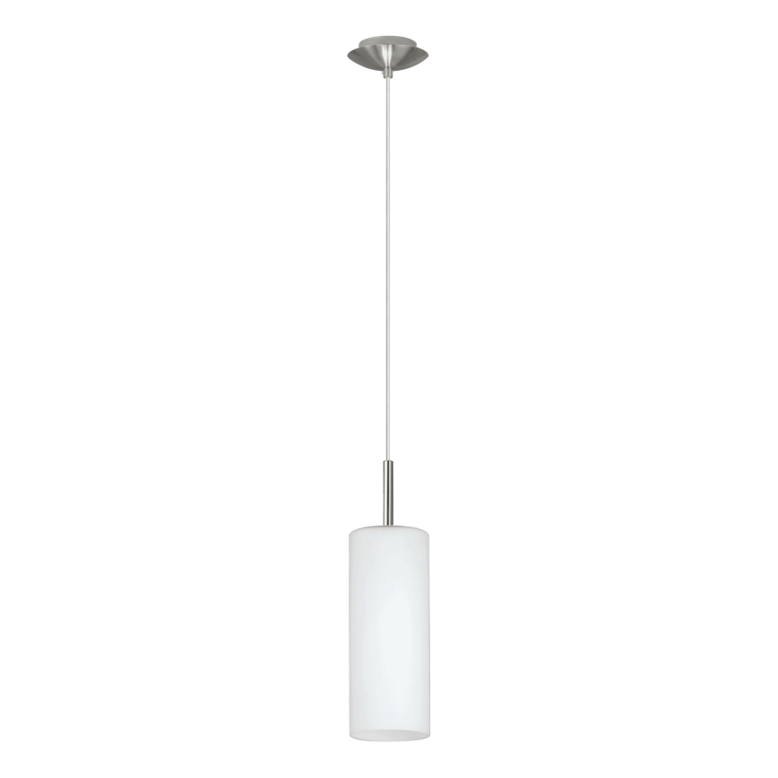 Eglo - Lustre avec fil 1xE27/60W blanc