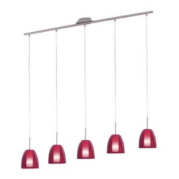EGLO 87553 - Suspension SASSO 5xE14/40W
