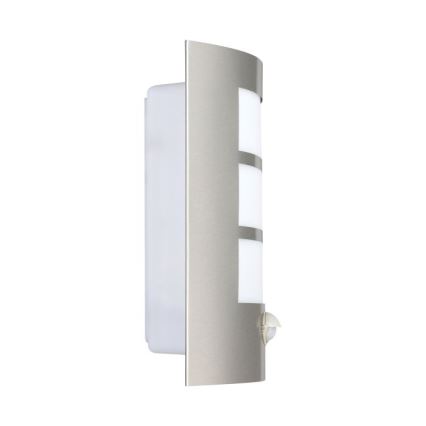 Eglo - Applique murale extérieure à détecteur 1xE27/15W/230V IP44