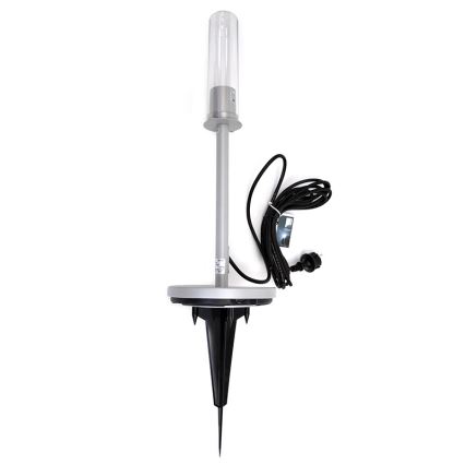 Eglo 88742 - Pied de lampe extérieur CUBA 1xE27/22W/230V IP44