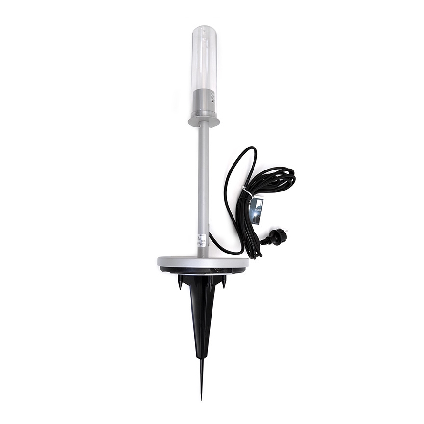 Eglo 88742 - Pied de lampe extérieur CUBA 1xE27/22W/230V IP44