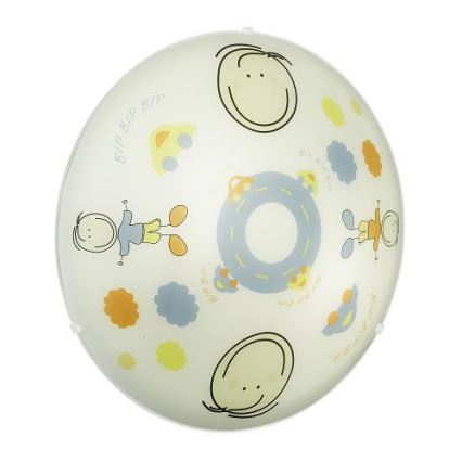 EGLO 88972 - Plafonnier enfant JUNIOR 2  2xE27/60W coloré