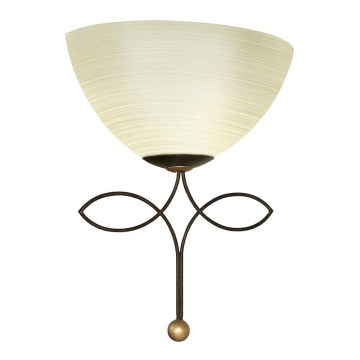 EGLO 89135 - Applique murale BELUGA 1xE27/60W marron antique