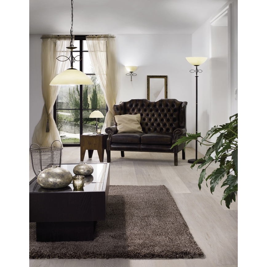 EGLO 89135 - Applique murale BELUGA 1xE27/60W marron antique