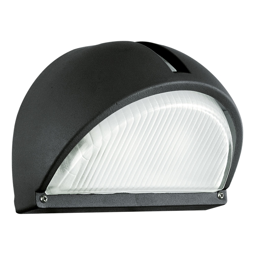 Eglo - Applique murale extérieure 1xE27/60W noir IP44