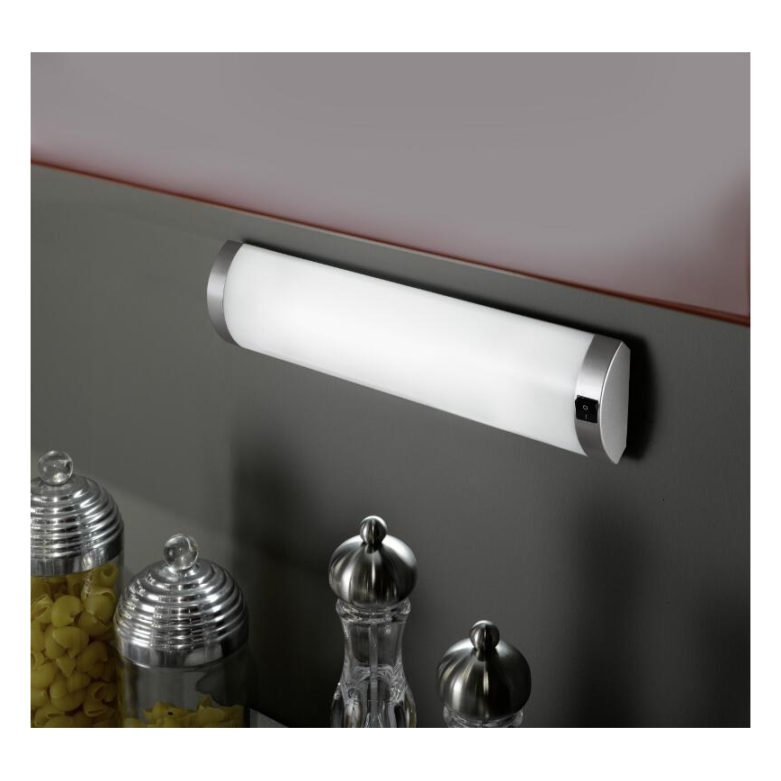 EGLO 89958 - Lampe fluorescente LIKA 1xT5/8W argent