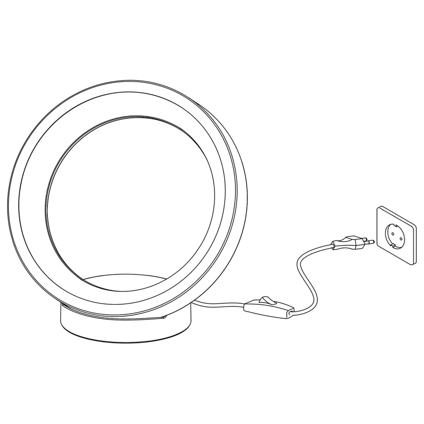 Eglo - Plafonnier à intensité variable LED RGBW LED/16W/230V ZigBee