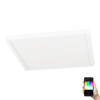 Eglo - Plafonnier LED RVBW à intensité variable LED/14,6W/230V blanc ZigBee