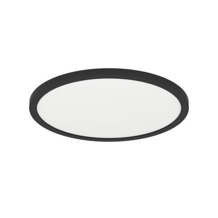 Eglo - Plafonnier LED RVBW à intensité variable LED/14,6W/230V noir ZigBee