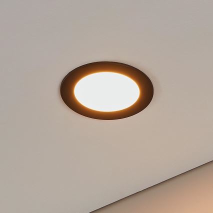 Eglo - Luminaire LED dimmable pour salle de bains LED/5,4W/230V IP44 ZigBee Ø 12 cm
