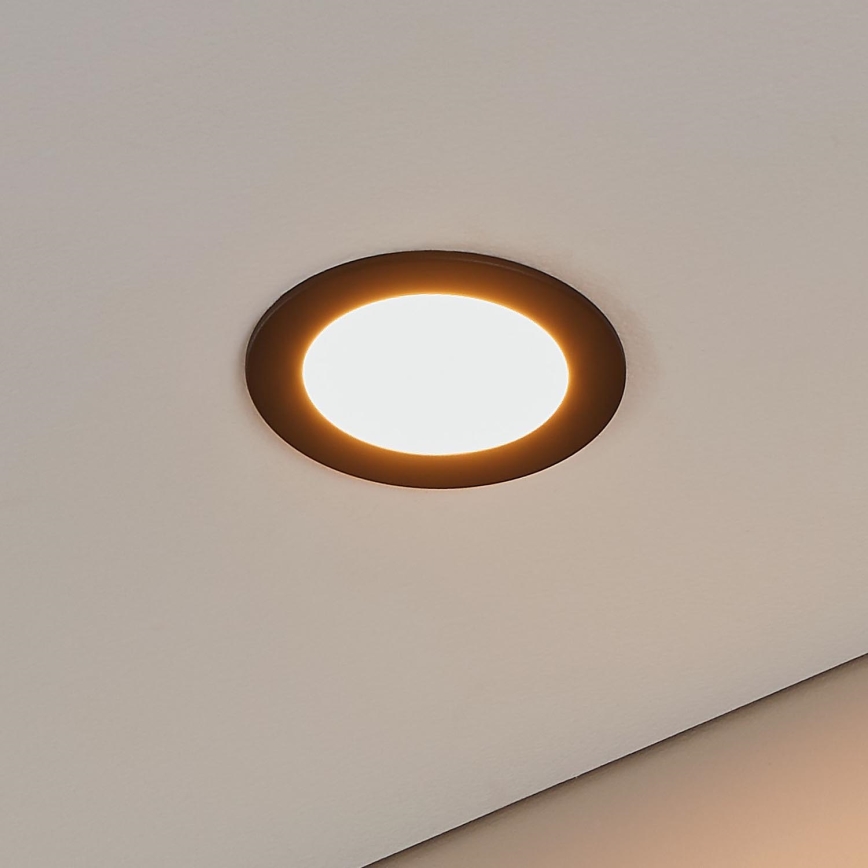 Eglo - Luminaire LED dimmable pour salle de bains LED/5,4W/230V IP44 ZigBee Ø 12 cm