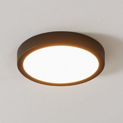 Eglo - Luminaire LED dimmable pour salle de bains, 16,5 W, 230 V, IP44, ZigBee, Ø 21 cm