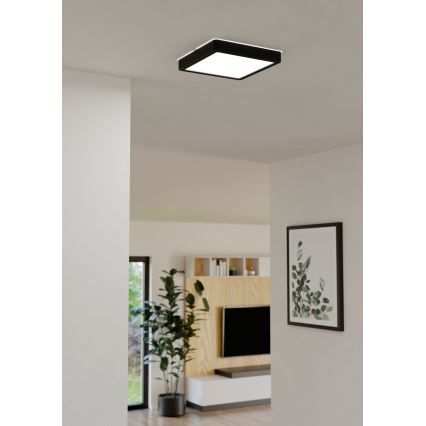 Eglo - Plafonnier LED dimmable pour salle de bains LED/16,5W/230V IP44 ZigBee 21x21 cm