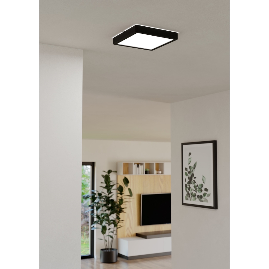 Eglo - Plafonnier LED dimmable pour salle de bains LED/16,5W/230V IP44 ZigBee 21x21 cm