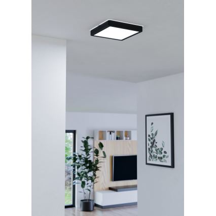 Eglo - Plafonnier LED dimmable pour salle de bains LED/16,5W/230V IP44 ZigBee 21x21 cm