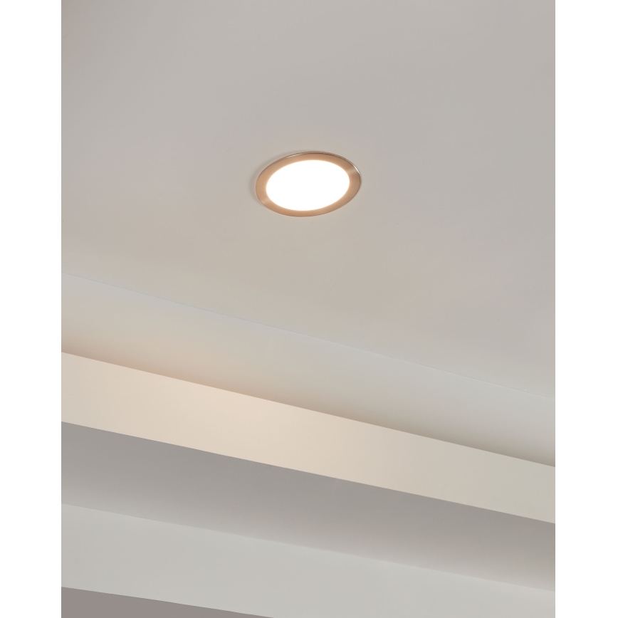 Eglo - Luminaire de salle de bain encastrable LED à intensité variable LED/10,5W/230V IP44 ZigBee