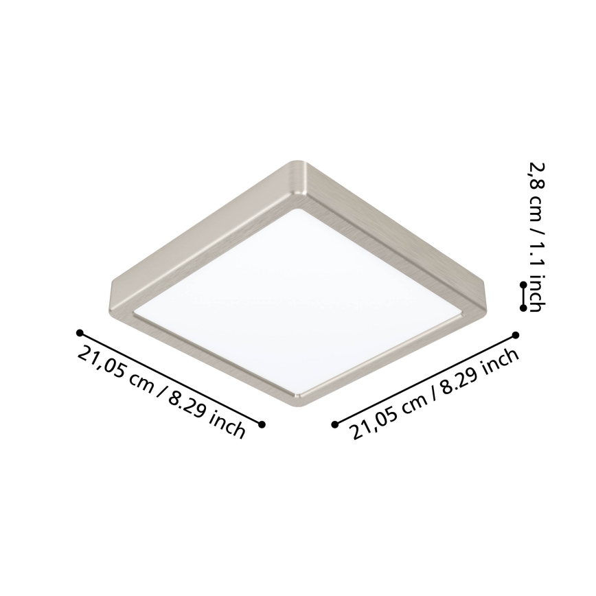 Eglo - Luminaire de sallle de bain à intensité variable LED/16,5W/230V IP44 ZigBee