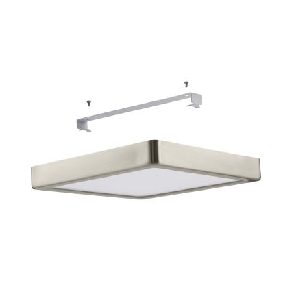 Eglo - Plafonnier LED dimmable pour salle de bains, 16,5 W, 230 V, IP44, compatible ZigBee, 21 x 21 cm