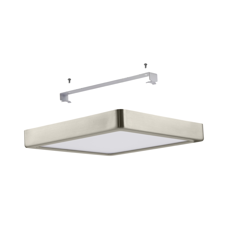 Eglo - Plafonnier LED dimmable pour salle de bains, 16,5 W, 230 V, IP44, compatible ZigBee, 21 x 21 cm