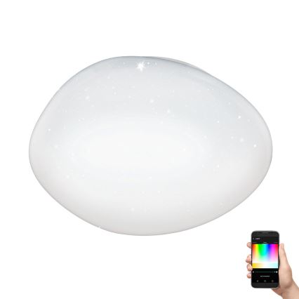 Eglo - Plafonnier LED RVBW à intensité variable LED/21,6W/230V ZigBee