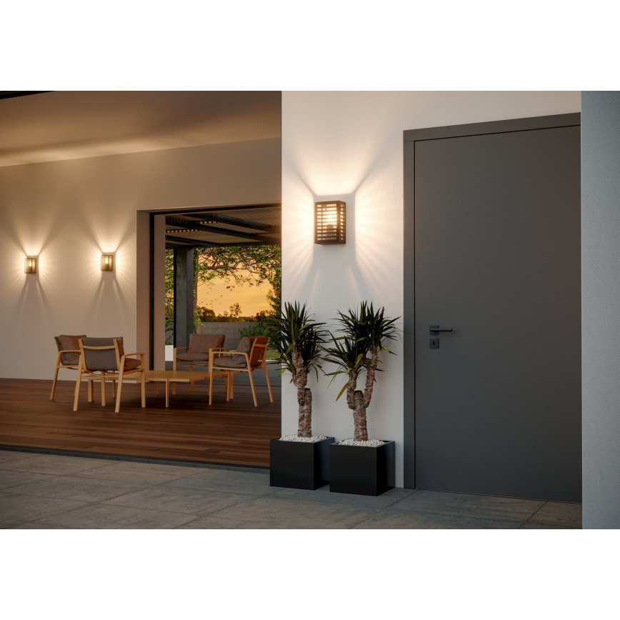 Eglo - Applique murale d'extérieur 1xE27/60W/230V IP44