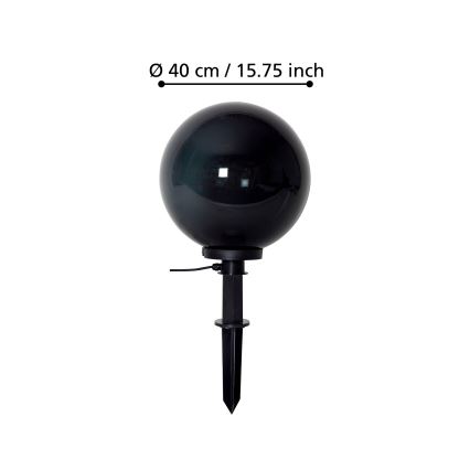 Eglo - Lampadaire extérieur 1xE27/40W/230V d. 40 cm IP44