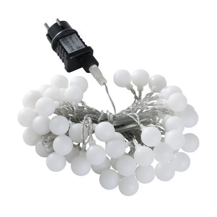 Eglo - Guirlande décorative extérieure LED 50xLED/0,066W/4,5V IP44