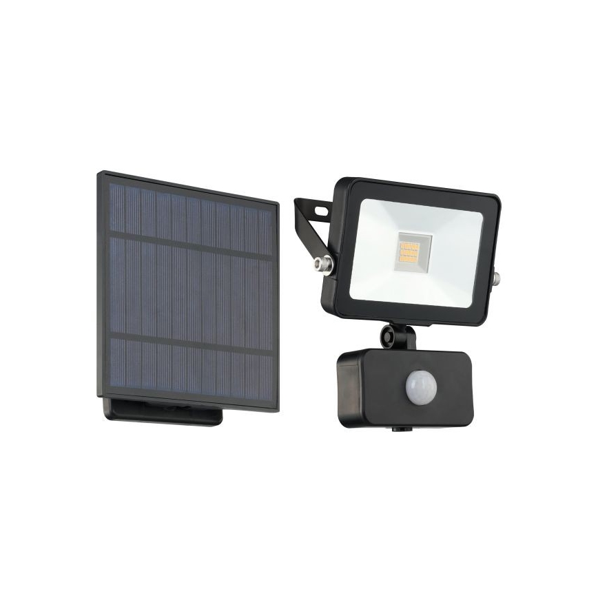 Eglo - Projecteur solaire LED avec capteur, 15 LED, 0,03 W, 3,7 V, 2600 mAh, IP44