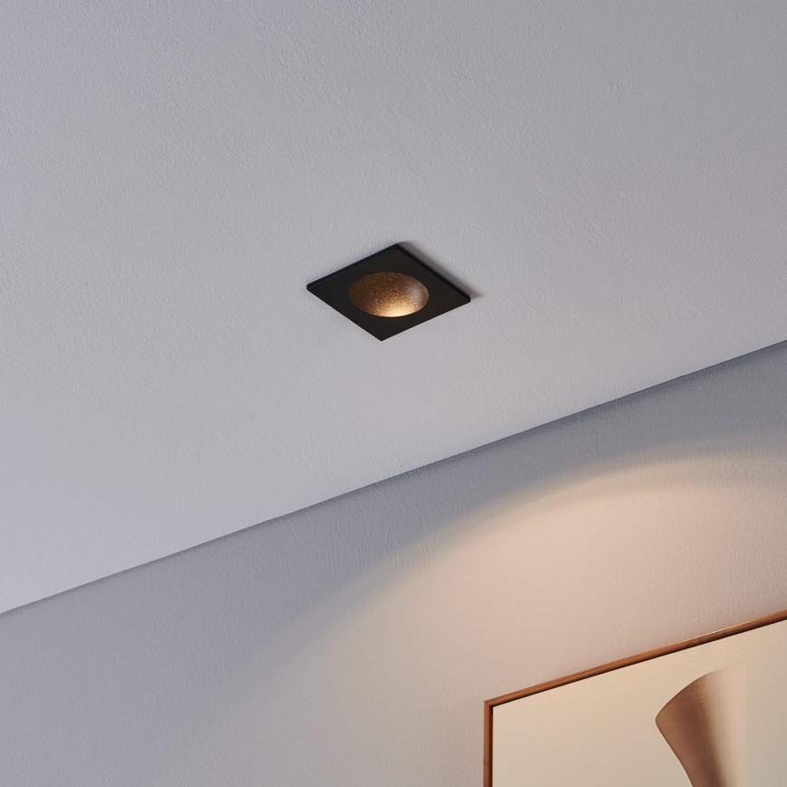 Eglo - Spot d'escalier LED/2W/230V 3000K noir