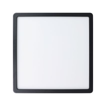 Eglo - Plafonnier de salle de bain LED/20,5W/230V IP44 noir