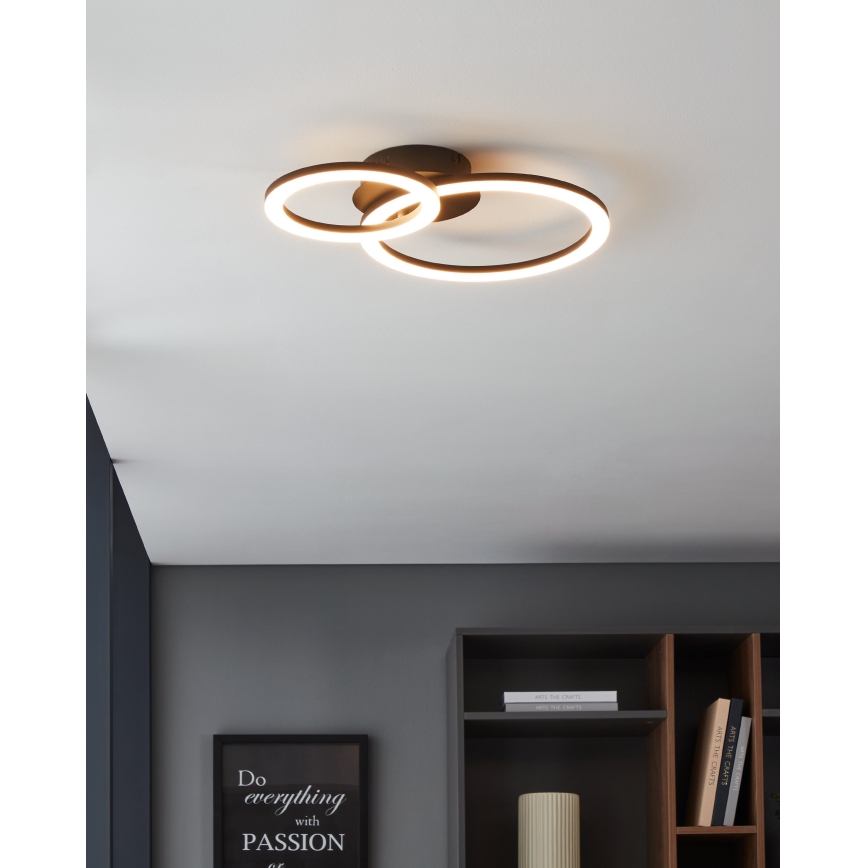 Eglo - Plafonnier à intensité variable LED/15W/230V