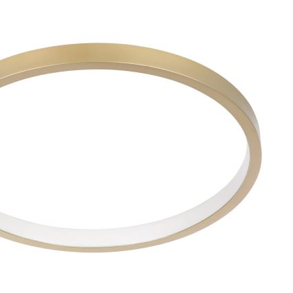 Eglo - Plafonnier à intensité variable LED/15W/230V doré + télécommande