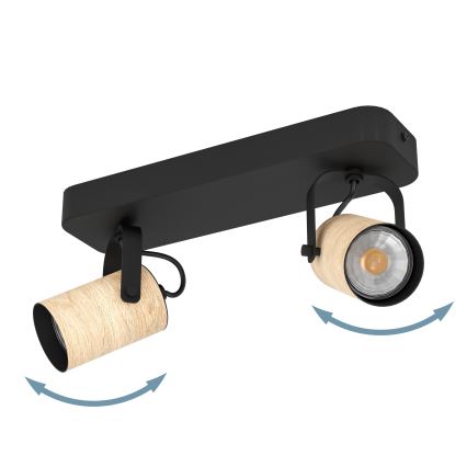 Eglo - Spot LED 2xGU10/3W/230V