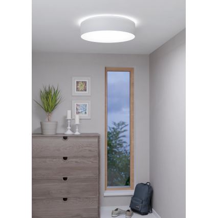 Eglo - Plafonnier LED RGBW à intensité variable LED/35W/230V 2700-6500K blanc