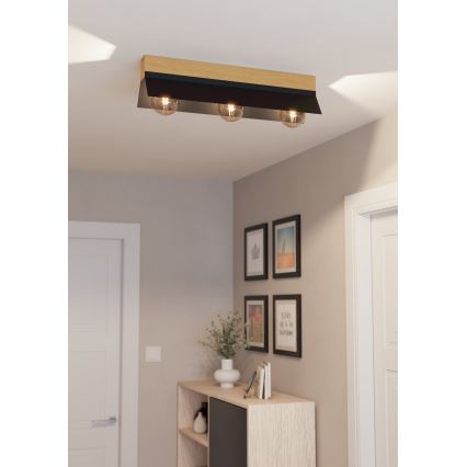 Eglo - Plafonnier 3xE27/40W/230V