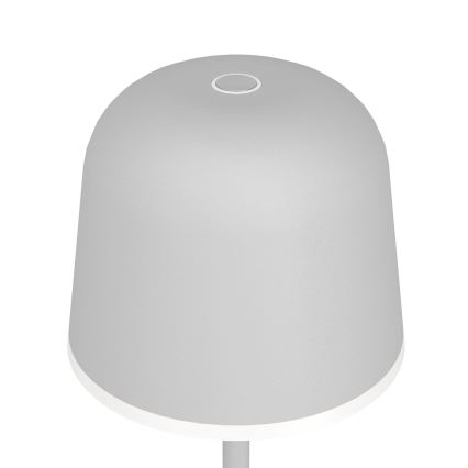 Eglo - Lampe d'extérieur rechargeable LED dimmable LED/2,2W/5V 1800 mAh gris IP54