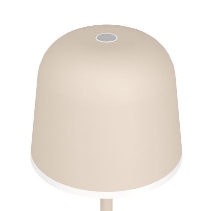 Eglo - LED à intensité variable extérieur rechargeable lampe LED/2,2W/5V 1800mAh beige IP54