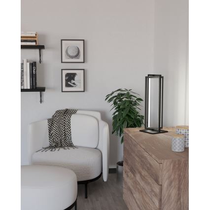 Eglo - Lampe de table à intensité variable LED/15,5W/230V + télécommande