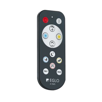 Eglo - Lampe de table à intensité variable LED/15,5W/230V + télécommande