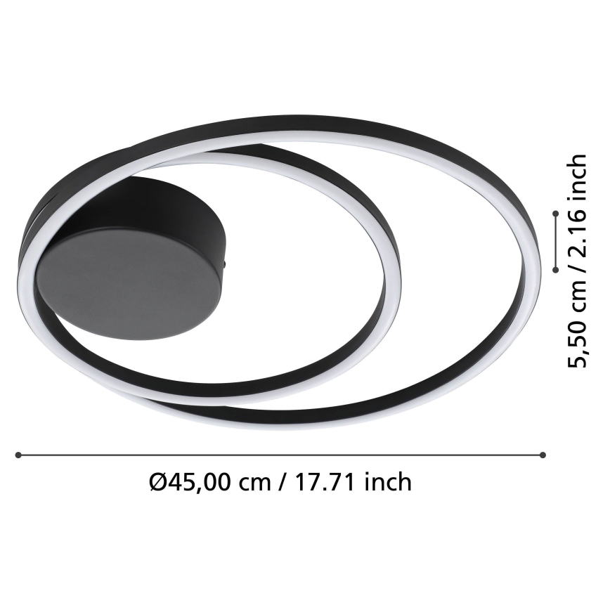 Eglo - Plafonnier LED/36W/230V