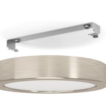 Eglo - Plafonnier LED dimmable LED/11W/230V chrome mat Ø 16 cm