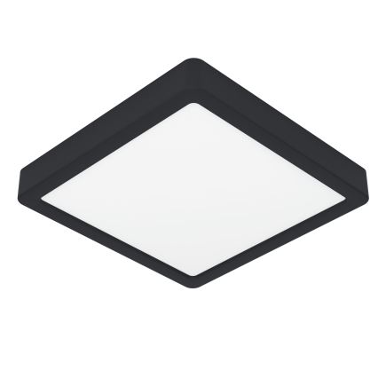 Eglo - Plafonnier LED dimmable LED/17W/230V noir 21x21 cm